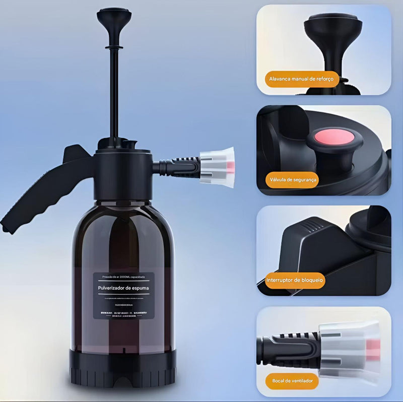 Snow Foam Pulverizador para Lavagem automotiva 2L
