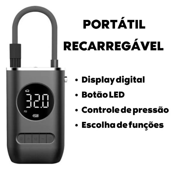 Bomba de ar portátil