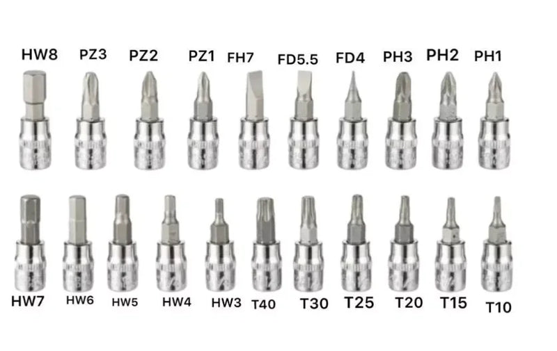 Kit chaves catraca - 46 pecas com maleta