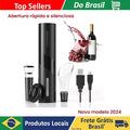 Saca rolhas abridor de vinhos automático