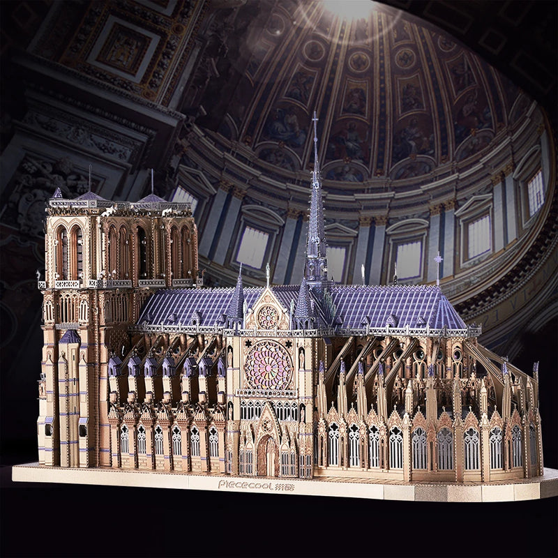 Maquete 3D - Catedral de Notre Dame