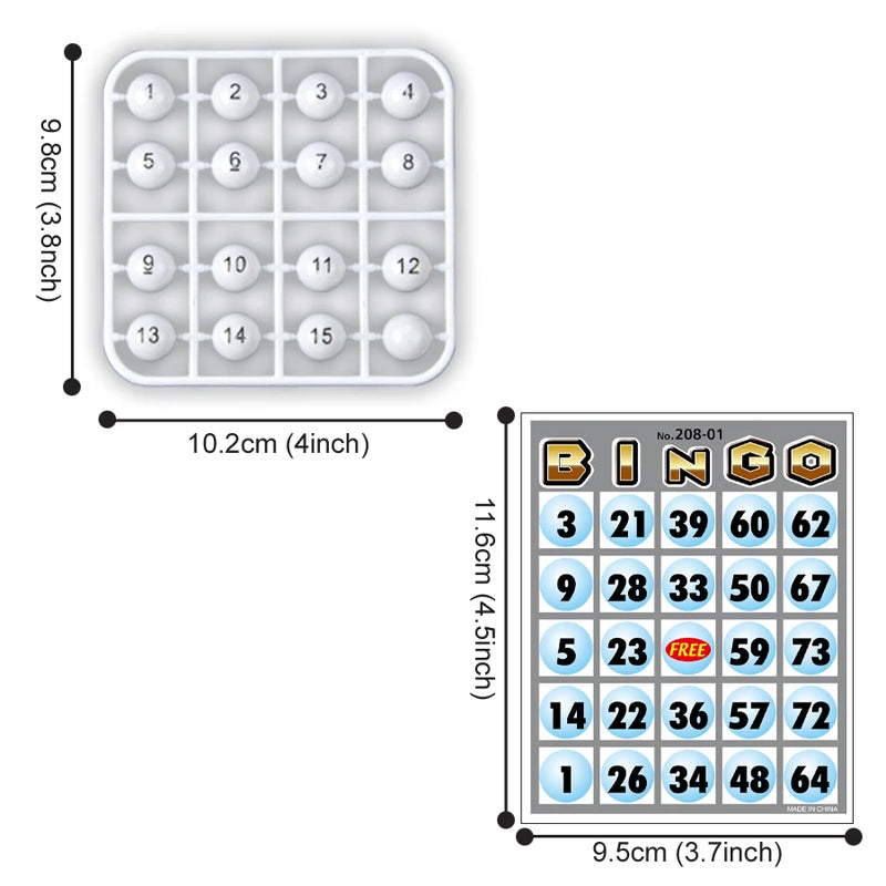 Máquina de bingo com tabelas - jogo completo