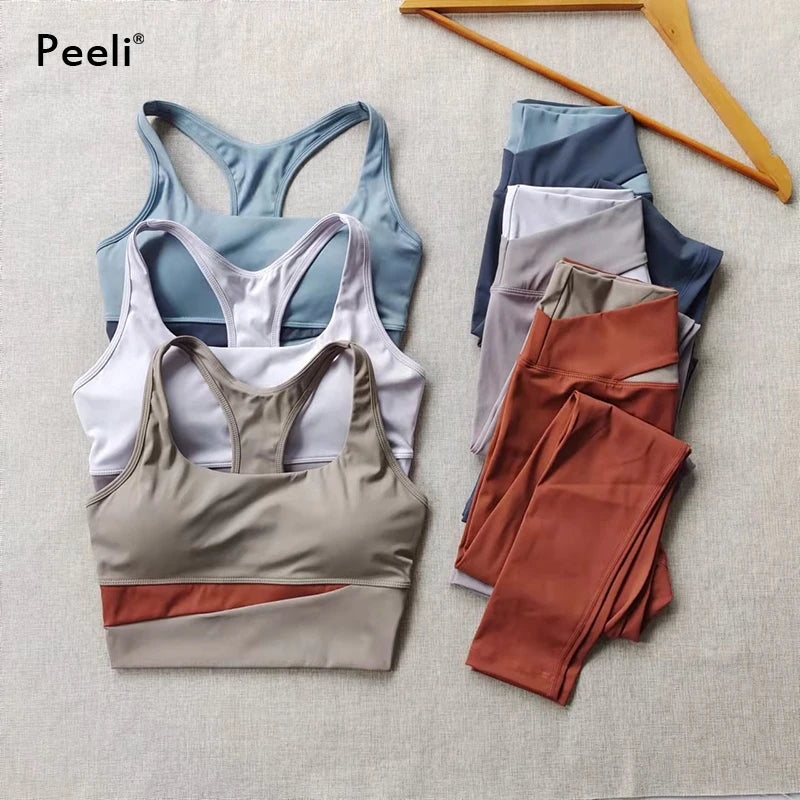 Conjunto yoga feminino Peeli