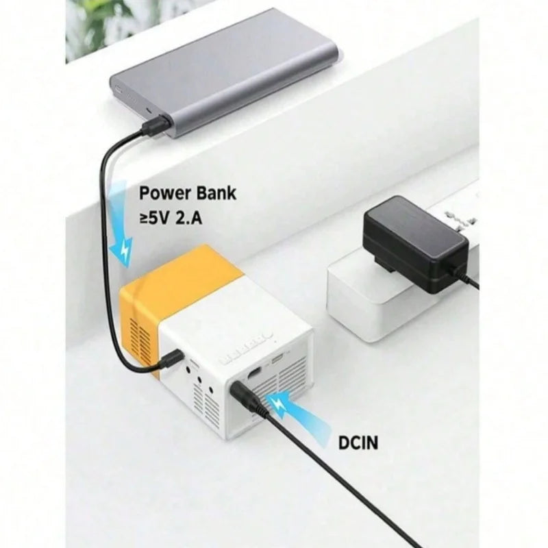 Mini projetor portátil