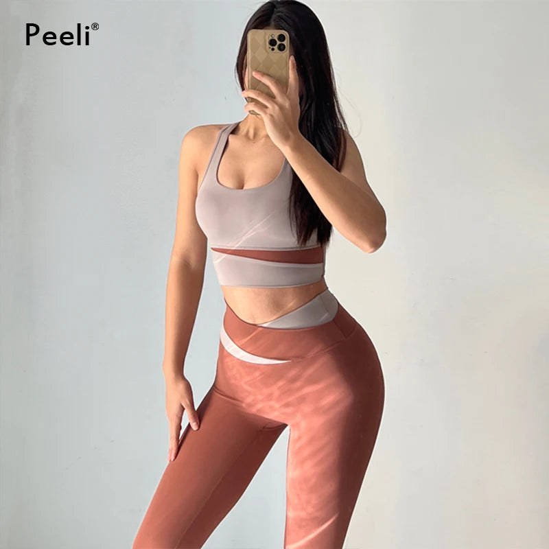 Conjunto yoga feminino Peeli