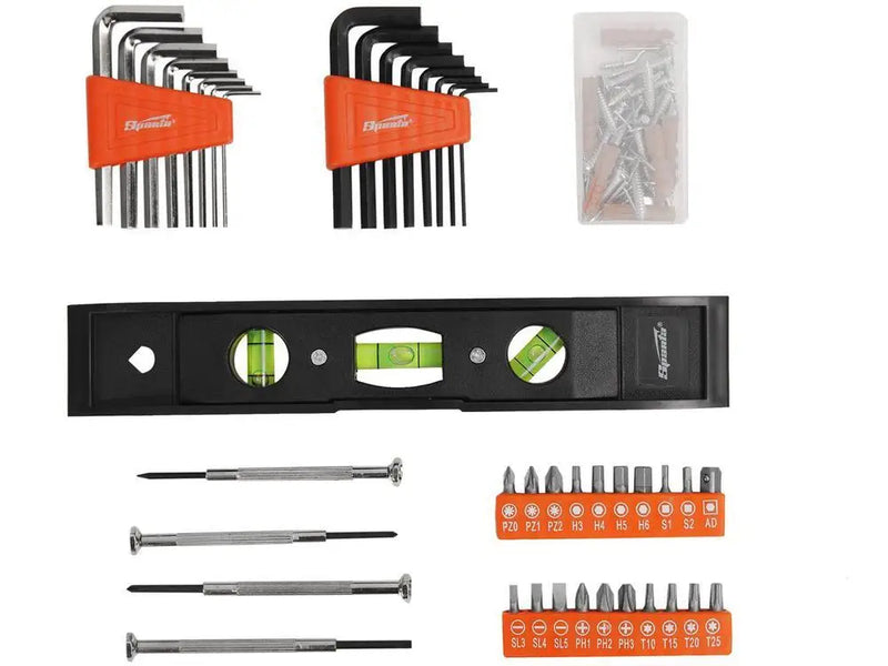 Kit de ferramentas completo Sparta 129 peças com estojo