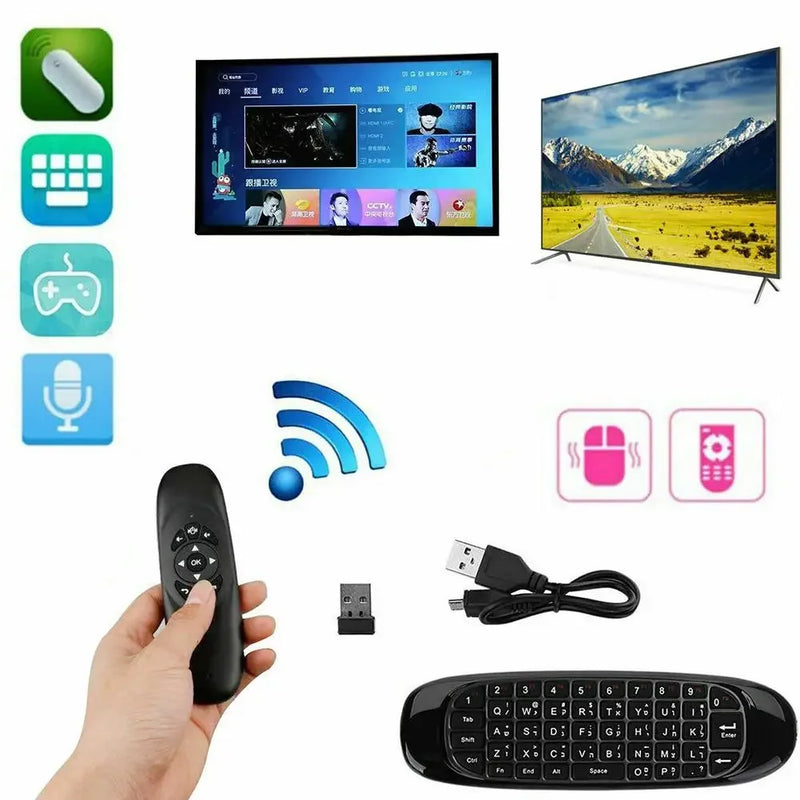 Controle para TV Smart, TV Box, e jogos