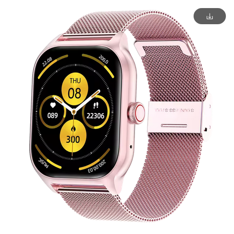 Relógio Inteligente - Smart Watch LEMFO LT10  Monitoramento de Saúde, Frequência Cardíaca, Chamada Bluetooth e Atividades para Mulheres e Homens