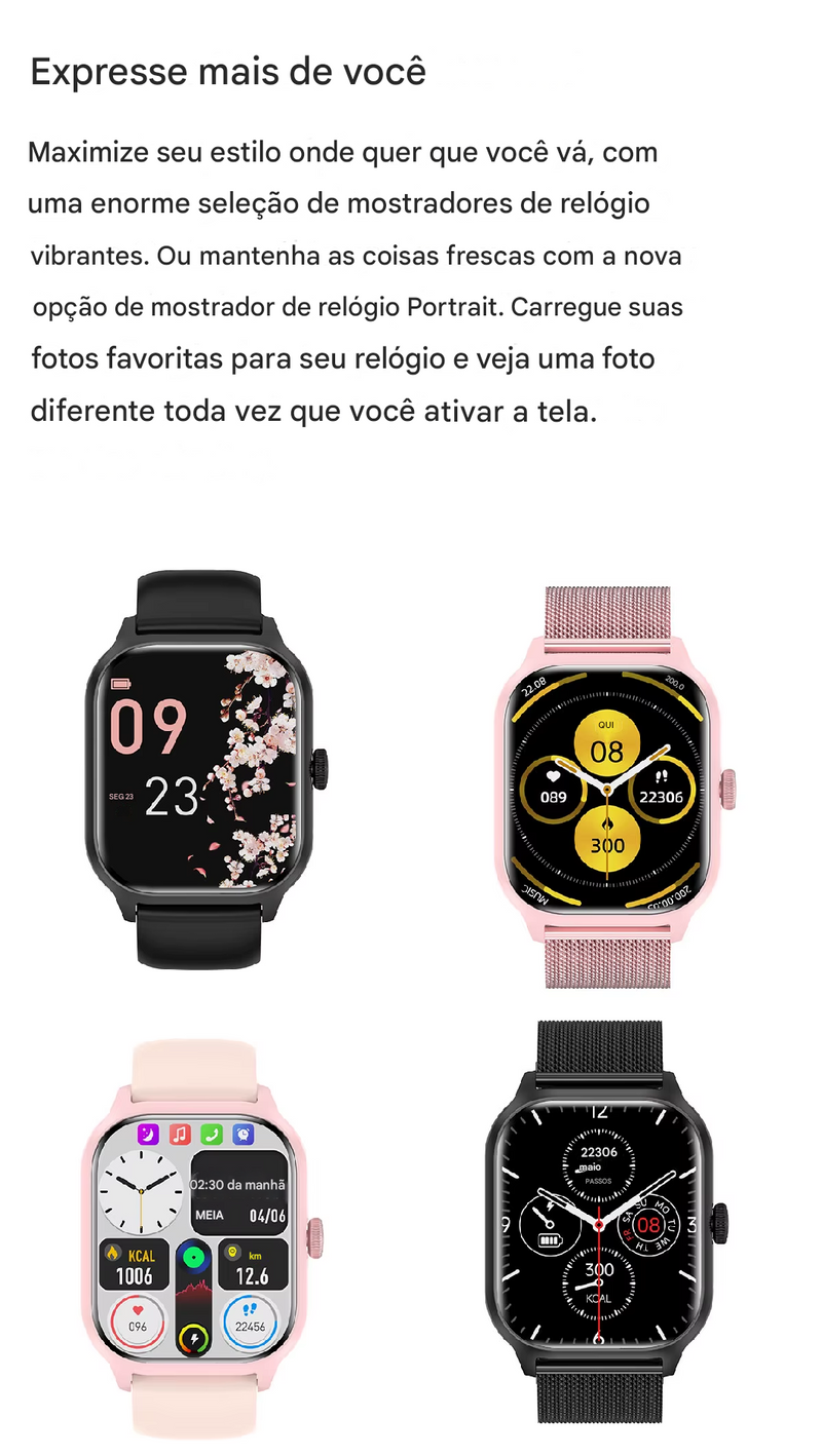 Relógio Inteligente - Smart Watch LEMFO LT10